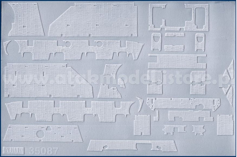 ATAK 35087 1/35 Zimmerit for Panzer IV/70 (A) (Tamiya kit)