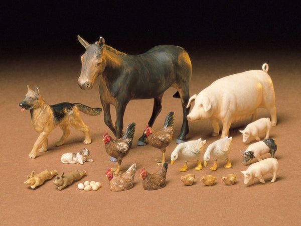 Tamiya 35128 1/35 Livestock Set