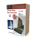 RT DIORAMA 35202 1/35 Brick House Ruin [Diorama Base] (Upgraded Ceramic Version)