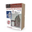 RT DIORAMA 35213 1/35 City House No. 2 w. Archway (Upgraded Ceramic Version)