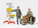 Tamiya 35241 1/35 German Motorcycle Orderly Set