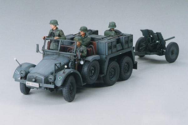 Tamiya 35259 1/35 German Krupp Protze 1 ton truck with 3.7mm PAK