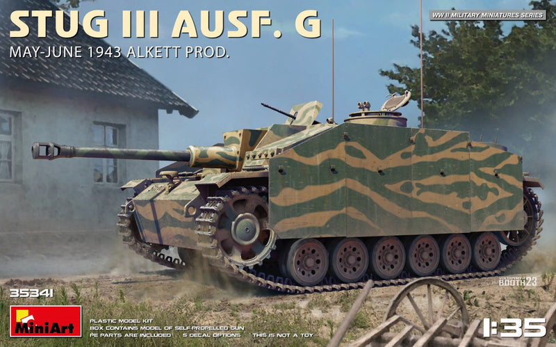 MiniArt 35341 1/35 StuG III Ausf. G May-June 1943 Alkett Production