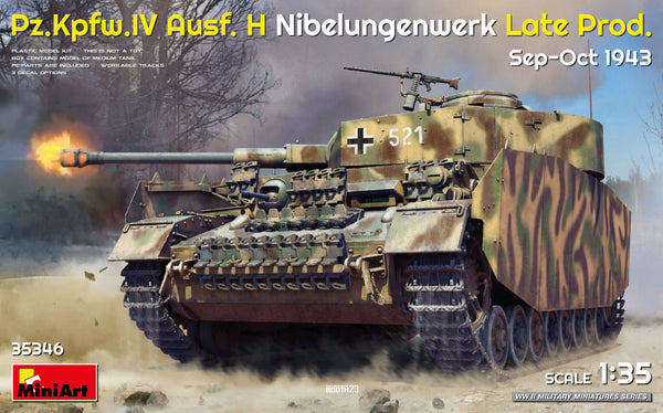 MiniArt 35346 1/35 Pz.IV Ausf. H Nibelungenwerk Late Prod. Sep-Oct 1943
