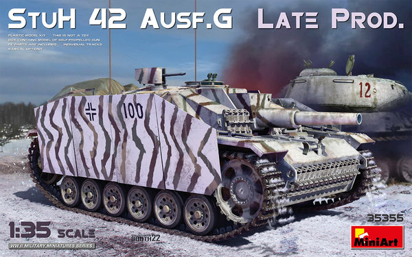 MiniArt 35355 1/35  StuH 42 Ausf. G LATE PROD