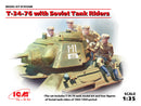 ICM 35368 1/35 T34/76 with soviet tank riders