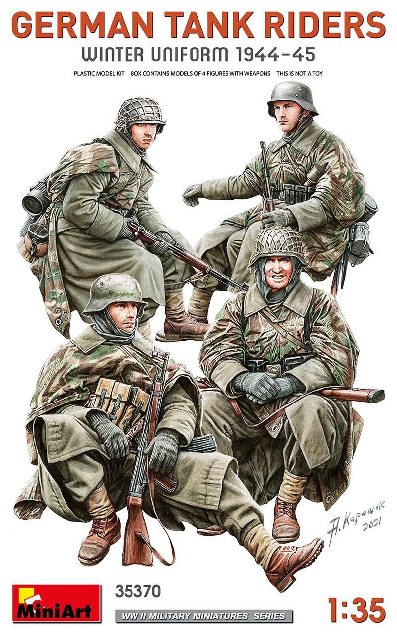 MiniArt 35370 1/35 German Tank Riders Winter Uniform 1944-45