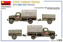 MiniArt 35372 1/35 G7107 Cargo Truck with "Ben Hur" Trailer