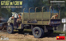 MiniArt 35383 1/35 G7107 w/CREW 1,5t 4X4 Cargo Truck with Metal Body