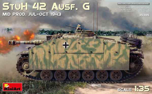 MiniArt 35385 1/35 StuH 42 Ausf. G MID PROD. JUL-OCT 1943
