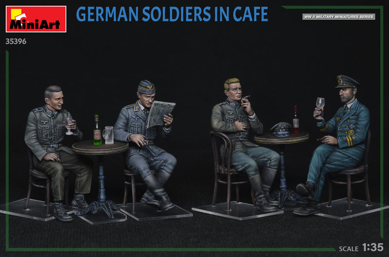 MiniArt 35396 1/35 German Soldiers in Cafe