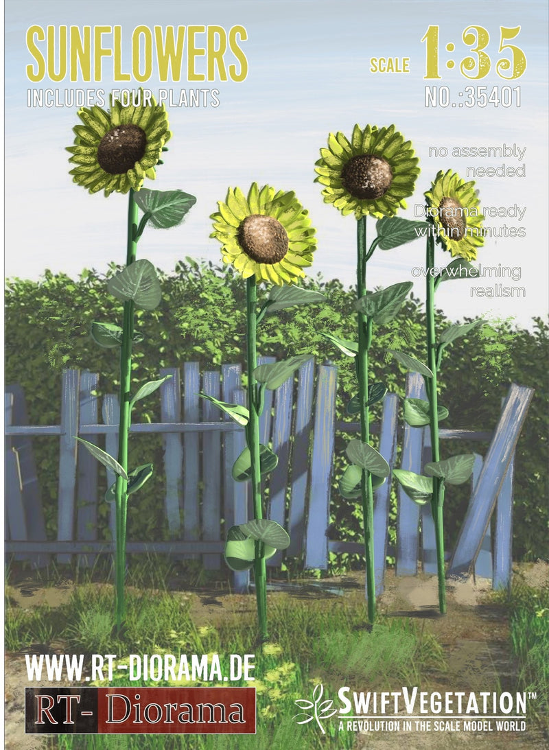 RT DIORAMA 35401 1/35 SUNFLOWERS