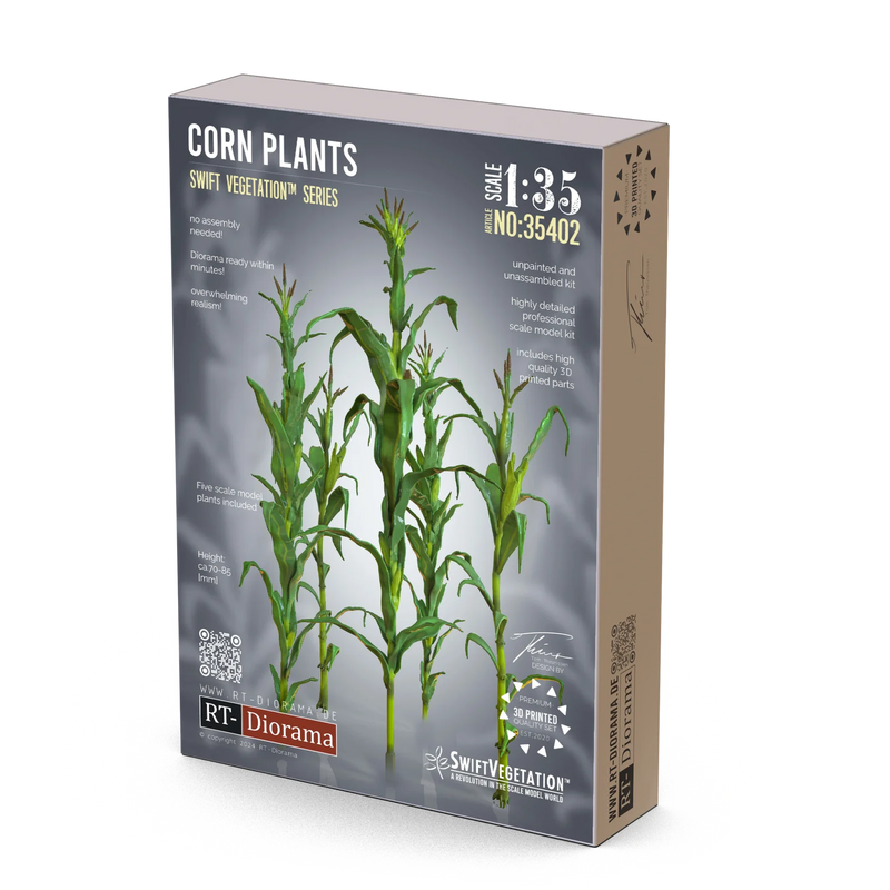 RT DIORAMA AHHQ 35402 1/35 Corn Plants