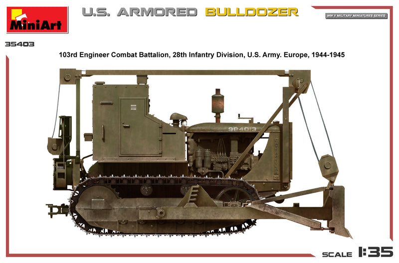 MiniArt 35403 1/35 US Armored Bulldozer