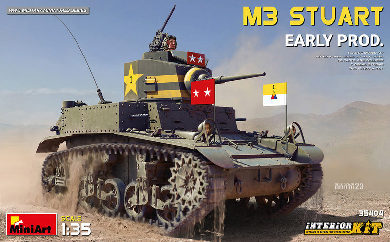 Miniart 35404 1/35M3 STUART EARLY PROD. INTERIOR KIT