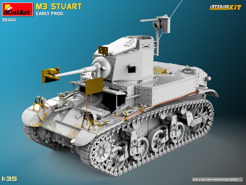 Miniart 35404 1/35M3 STUART EARLY PROD. INTERIOR KIT