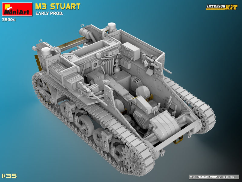 Miniart 35404 1/35M3 STUART EARLY PROD. INTERIOR KIT