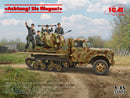 ICM 35407 1:35 Achtung! Sie fliegen! (Sd.Kfz.3b w/2 cm Flak/Crew)