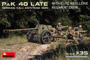 MiniArt 35409 1/35 GERMAN 7.5CM ANTI-TANK GUN PaK 40 Late