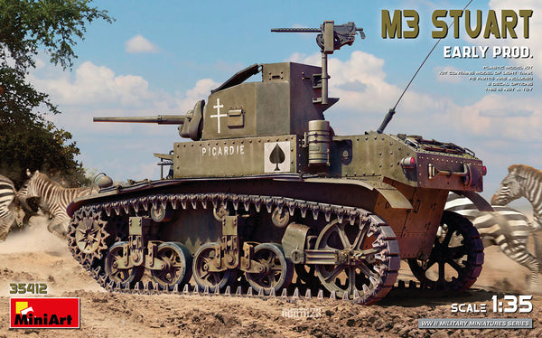 MiniArt 35412 1/35 M3 M3 Stuart Early Prod.