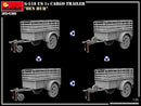 MiniArt 35436 1/35 G-518 US 1t Cargo Trailer ÒBEN HURÓ