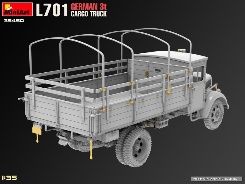 MiniArt 35450 1/35 L701 GERMAN 3T CARGO TRUCK