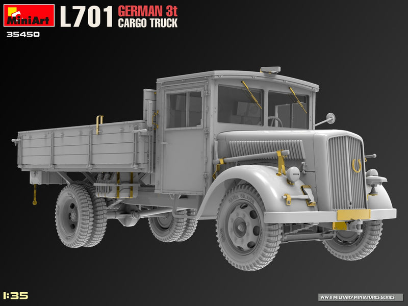 MiniArt 35450 1/35 L701 GERMAN 3T CARGO TRUCK