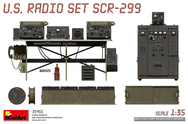 MiniArt 35455 1/35 U.S. RADIO SET SCR-299