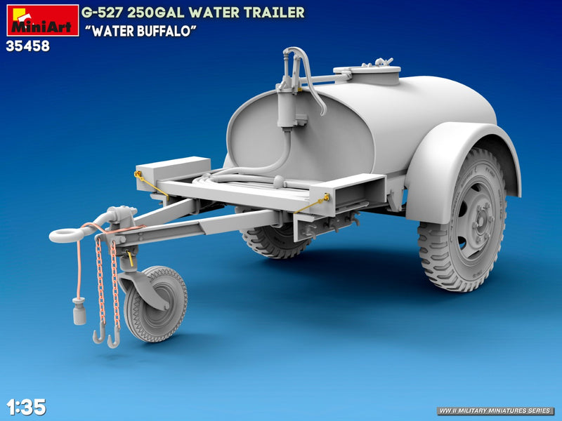 MiniArt 35458 1/35 G-527 250GAL WATER TRAILER “WATER BUFFALO”