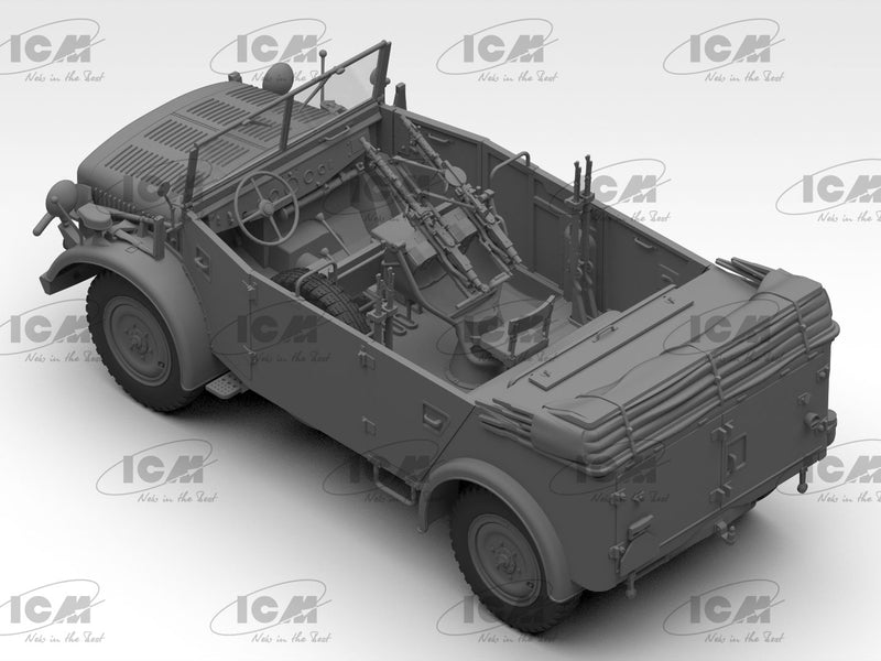 ICM 35503 1/35 s.E.Pkw Kfz.70 with Zwillingssockel 36