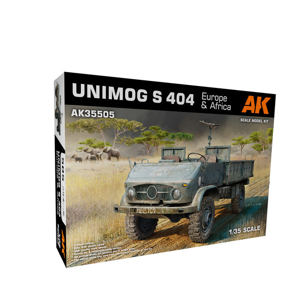 AK Interactive 35505 1/35 Unimog S 404 Europe And Africa