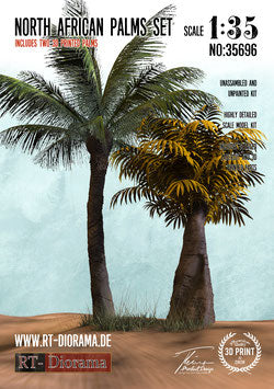 RT DIORAMA 35696 1/35 North African Palms Set