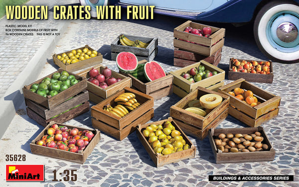 MiniArt 35628 1/35 Wooden Crates with Fruit