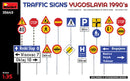 MiniArt 35643 1/35 Traffic Signs - Yugoslavia 1990Õs