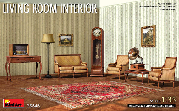 MiniArt 35646 1/35 Living Room Interior