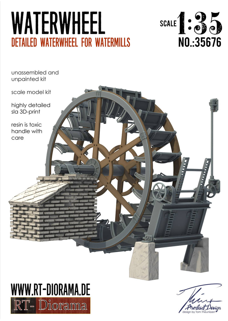 RT DIORAMA 35676 1/35 WATERWHEEL