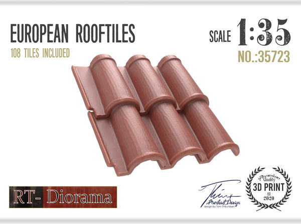 RT DIORAMA 35723 1/35 European Rooftiles