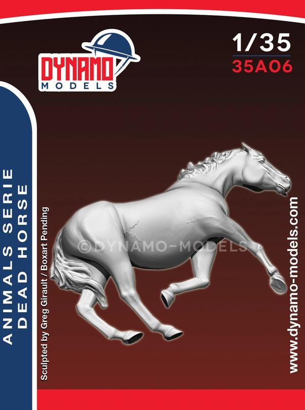 Dynamo  DYM35A06  1/35 Animal set –Dead Horse