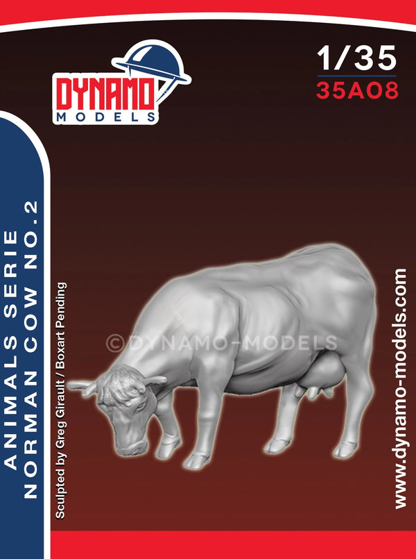 Dynamo  DYM35A08 1/35 Animal set –Normand Cow No.2