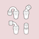 Scale Cars Online R059 1/24 Hose joints V.2 - 28 pcs.