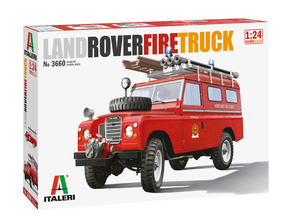 Italeri 3660 1/24 LAND ROVER FIRE TRUCK