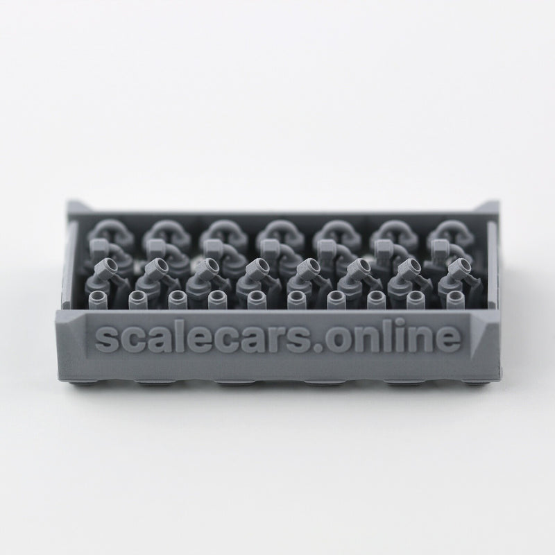 Scale Cars Online R059 1/24 Hose joints V.2 - 28 pcs.