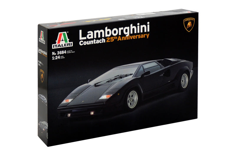 Italeri 3684 1/24 Lamborghini Countach 25° Anniversario
