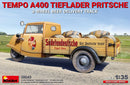 MiniArt 38045 1/35 Tempo A400 Tierflader Pritsche 3-Wheel Beer Delivery Truck