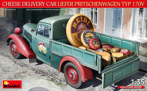 MiniArt 38046 1/35 Cheese Delivery Car Liefer Pritschenwagen TYP 170V
