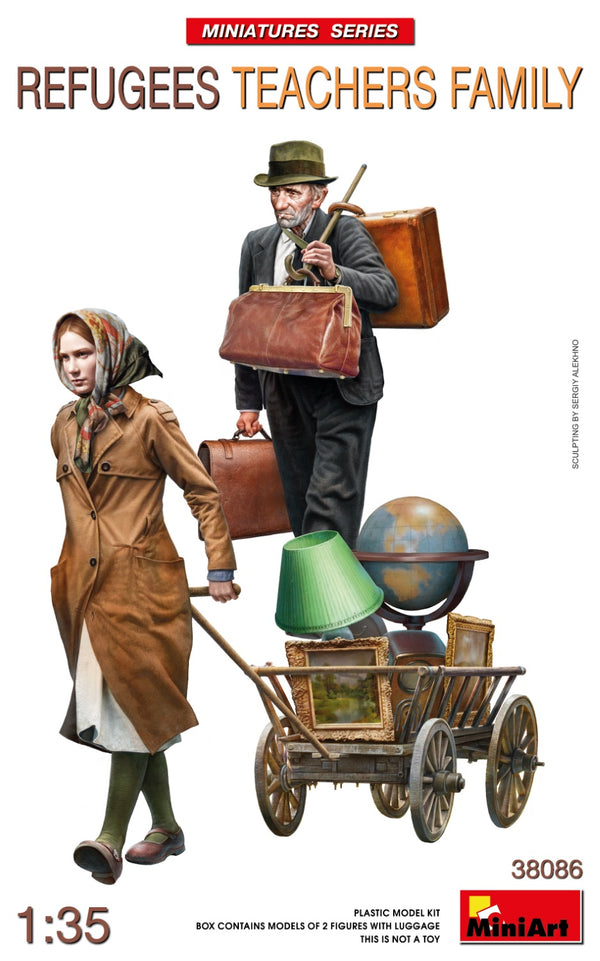 MiniArt 38086 1/35 Refugees Teachers Family