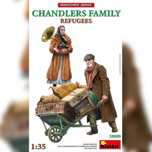 MiniArt 38089 1/35 REFUGEES. CHANDLERS FAMILY