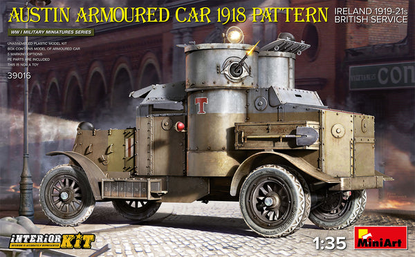 MiniArt 39016 1/35 Austin Armoured Car 1918 Pattern - Ireland (Interior Kit)