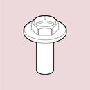 Scale Cars Online R058 1/24 Hexagonal bolts V.6 - 60 pcs.