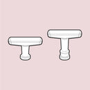 Scale Cars Online R064 1/24 T-Handles - 14 pcs.